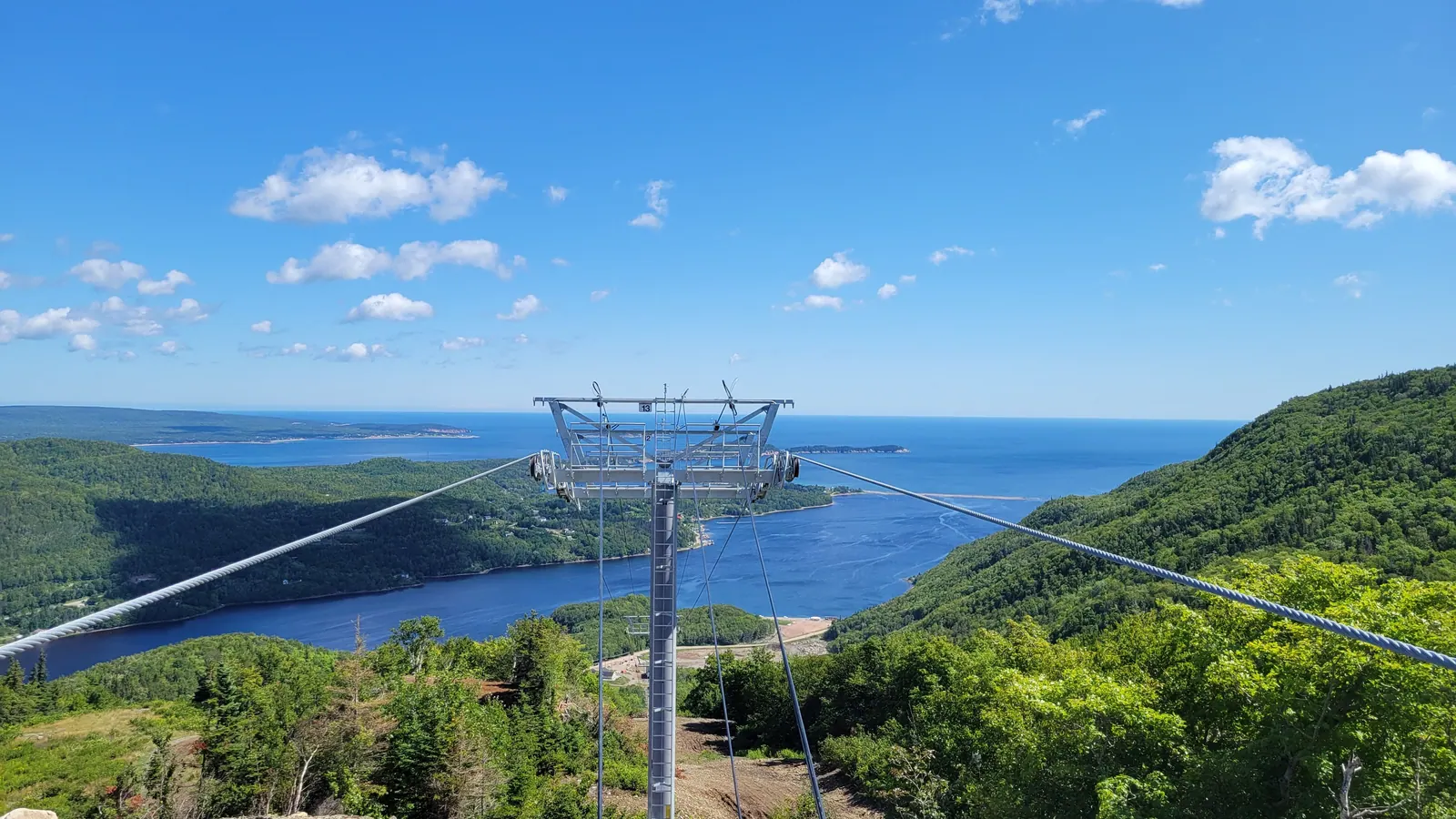 summer cape smokey gondola ride view 1