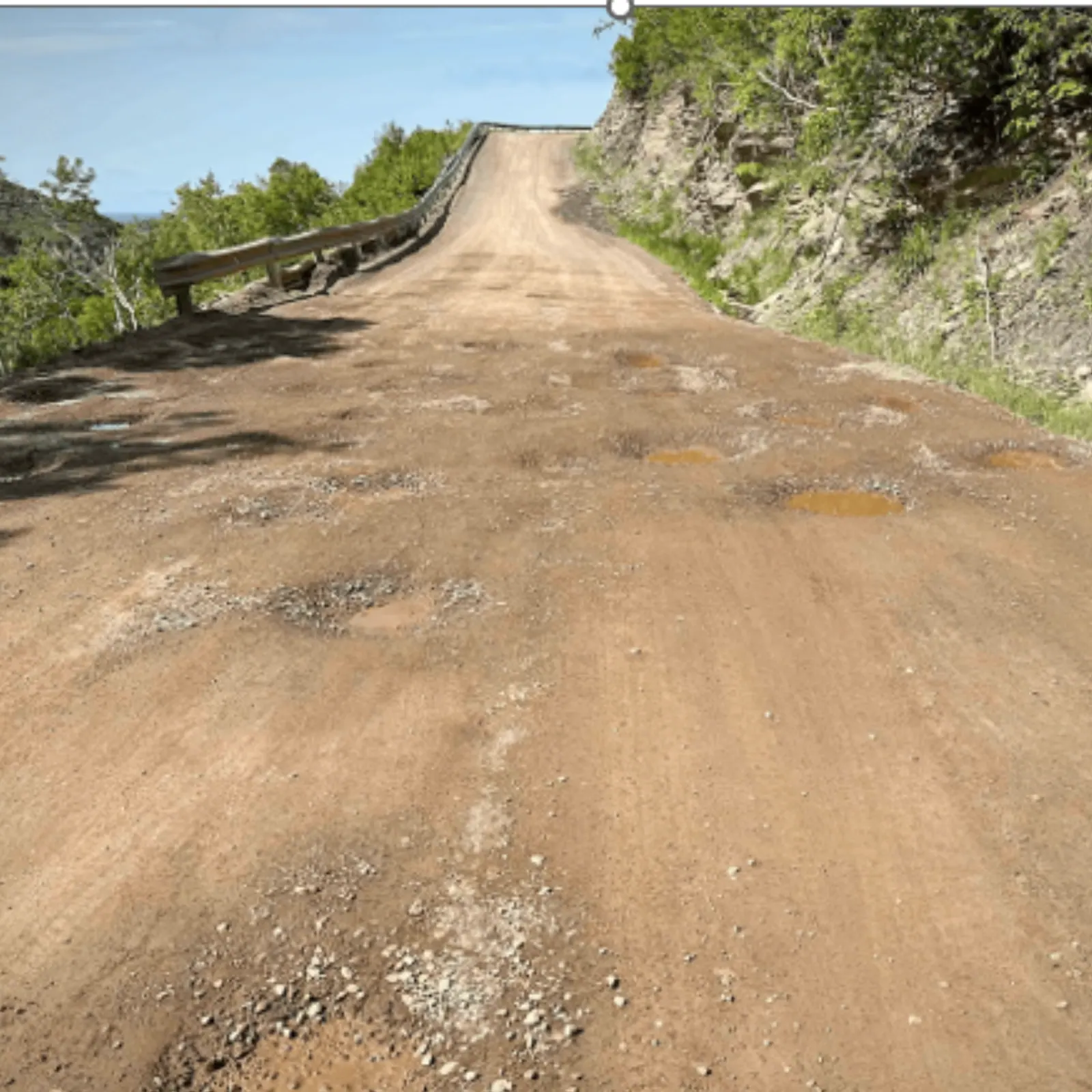 meat cove bumpy roads